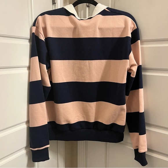 Edikted Striped Boston Rugby Polo NWT Size XS - Picture 3 of 5